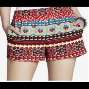 BCBGMAZAZRIA Print Shorts